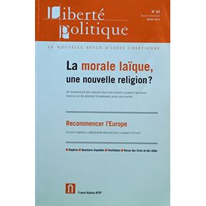 Collectif - Gebraucht Liberte Politique 63 La Morale Laique, Une Nouvelle Religion? - Preis Vom 28.04.2024 04:54:08 H