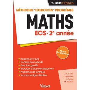 Collectif - Gebraucht Maths Ecs 2e Année - Méthodes - Exercices - Problèmes - Preis Vom 27.04.2024 04:56:19 H