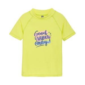 Color Kids - Badeshirt Good Vibes Only In Limelight, Gr.116