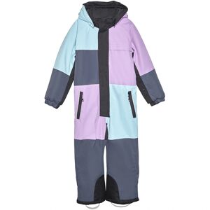 Color Kids - Schneeanzug Colorblock In Violet Tulle, Gr.104