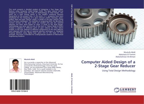 Computer Aided Design Of A 2-stage Gear Reducer Using Total Design Methodol 1917