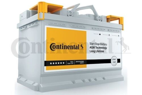 Continental Autobatterie 80ah 12 V Starterbatterie 800 A Agm Batterie Auto B13