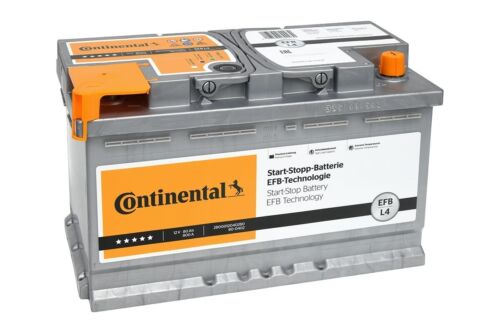 Continental Autobatterie 80ah 12 V Starterbatterie 800 A Bleisäure Batterie Auto