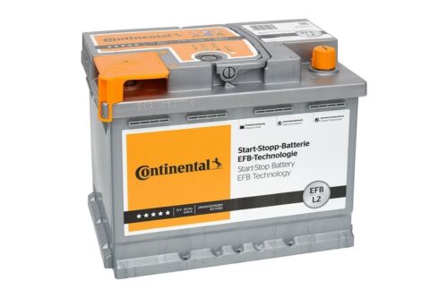 Continental Starterbatterie Start-stop 12v 60ah 640a Efb Autobatterie Universal