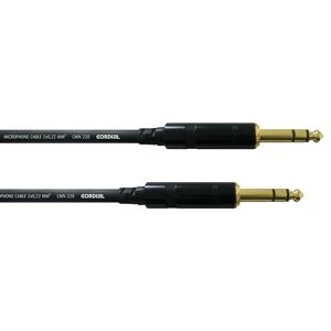cordial cfm 0,9 vv instrumenten kabel [1x klinkenstecker 6.35mm - 1x klinkenstecker 6.35 mm] 0.90m s