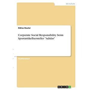 Corporate Social Responsibility Beim Sportartikelherste - Taschenbuch Neu Felix Vo