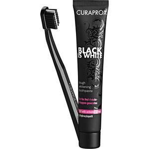 Curaprox Black Is White Kohlezahnpasta Und Bürste 1 St Pzn11165833