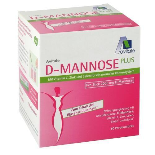 D-mannose Plus 2000 Mg Sticks M.vit.u.mineralstof. 148.2 G Pzn16319502