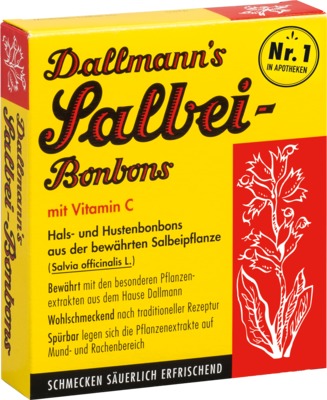 dallmanns pharma candy gmbh dallmannÂ´s salbei-bonbons mit vitamin c uomo
