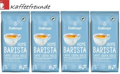 Dallmayr - Home Barista Caffè Crema Dolce Bohnen - 4x 1kg