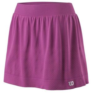 Damen Tennisrock Wilson Power Seamless 12.5 Skirt Ii W - Rouge