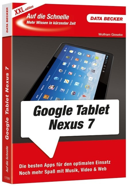 data becker gmbh + co.kg auf die schnelle xxl google nexus 7 tablet