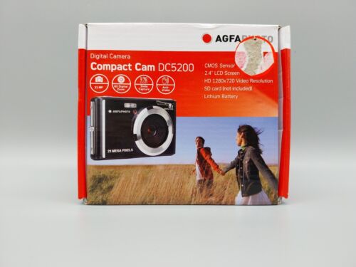 Dc5200-bk Agfaphoto Dc5200 Digitalkamera Kompaktkamera ~d~
