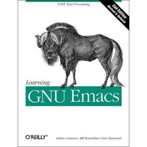 Deb Cameron - Gebraucht Learning The Gnu Emacs - Preis Vom 30.04.2024 04:54:15 H