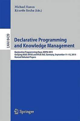 Deklarative Programmierung Und Wissensmanagement: Deklarative Programmierung
