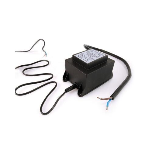 deko-light outdoor transformator konventionell 150va ip67 schwarz