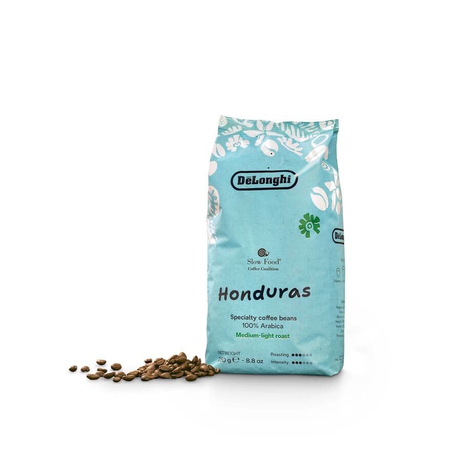 delonghi honduras specialty coffee beans 100% arabica medium/light roast