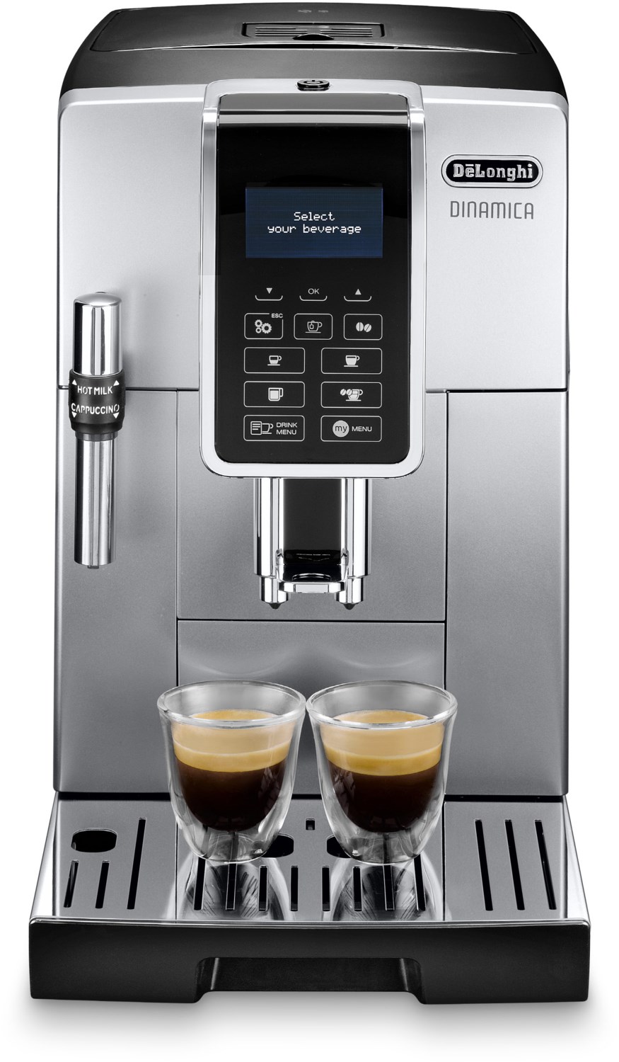 Delonghi Superautomatische Kaffeemaschine Delonghi Ecam 350.35.sb Silberfarben