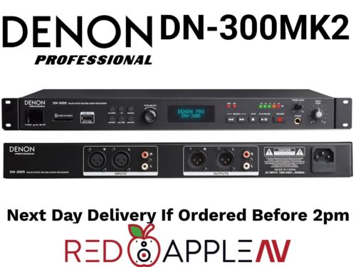 Denon Dn-300r Mk2 | Sd/usb-recorder | Mediaplayer | Neu & Ovp