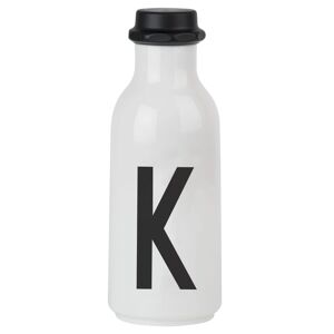 Design Letters - The Classic Collection Trinkflasche - K - Weiß - 0,5 Liter