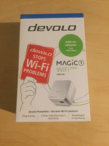 Devolo Magic 1 Wifi Mini - Wlan Repeater - Lan Anschluss - Einfach - Weiß