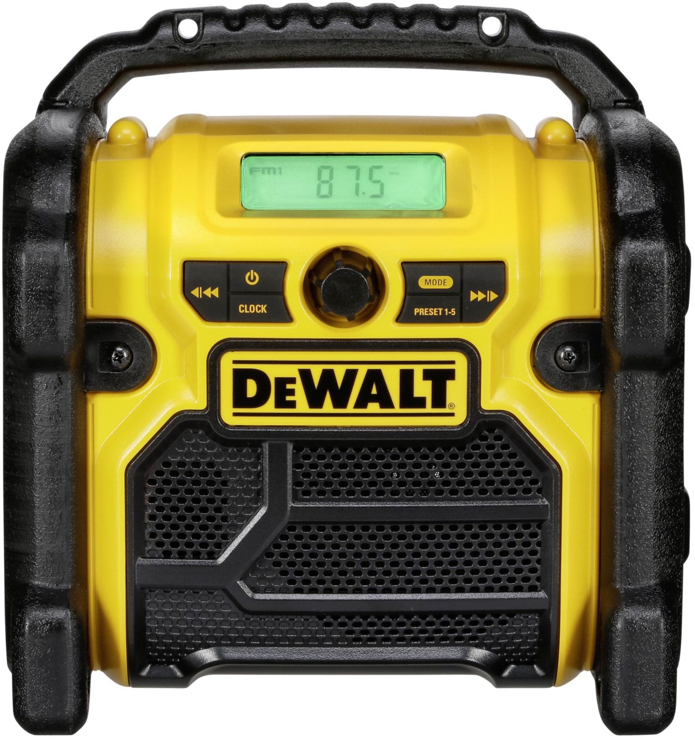 Dewalt Dcr019-qw Radio Worksite Black Yellow ~e~