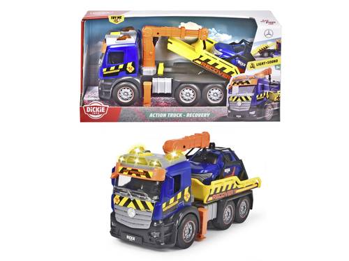 dickie toys lkw modell mercedes benz action truck - recovery fertigmodell lkw modell