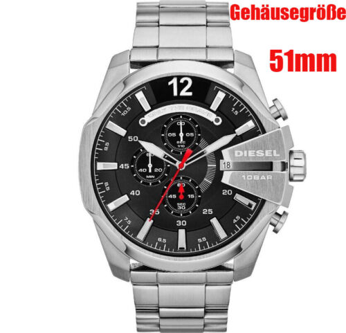 diesel uhren - watch mega chief dz4308 - gr. unisize - in silber - fÃ¼r damen silver donna