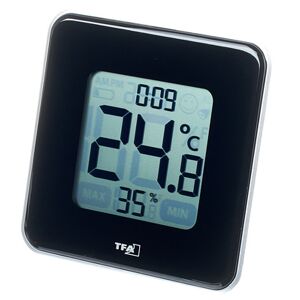 Digitales Thermometer/hygrometer, Uhrfunktion -20–50 °c, Luftfeuchtigk /t2de