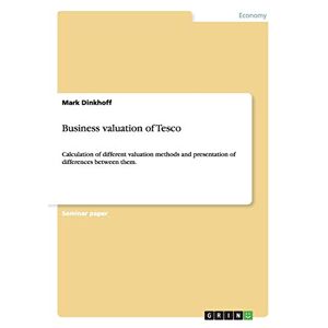 Dinkhoff - Geschäftsbewertung Von Tesco Berechnung Unterschiedlicher Werte - J555z