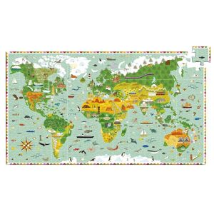 Djeco Puzzlespiel - 200 Teile - Rund Um Die Welt - Djeco - One Size - Puzzlespiele