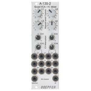 Doepfer A-135-2 Mini Quad Vca / Vc Mixer - Mixer Modular Synthesizer