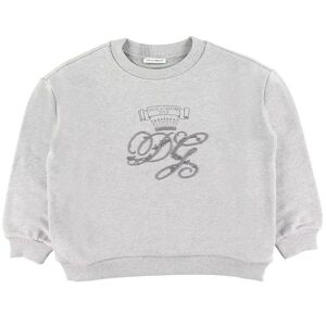 Dolce & Gabbana Sweatshirt - Graumeliert M. Strickerei - Dolce & Gabbana - 6 Jahre (116) - Sweatshirts