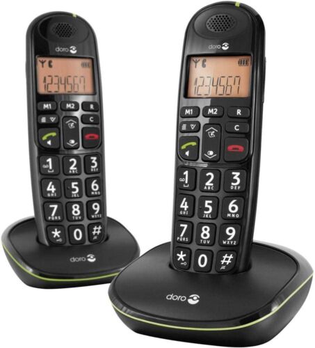 Doro Phoneeasy 100w Duo - Analog-telefon - Dect / Schnurlos (380100)