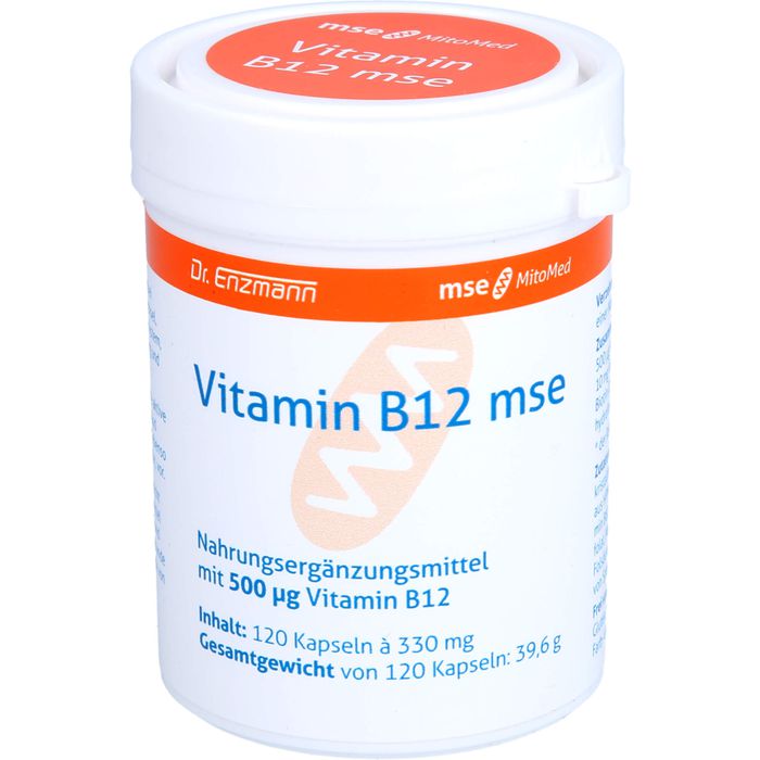 Dr. Enzmann Vitamin B12 Mse Kapseln, 120.0 St. Kapseln 9536328