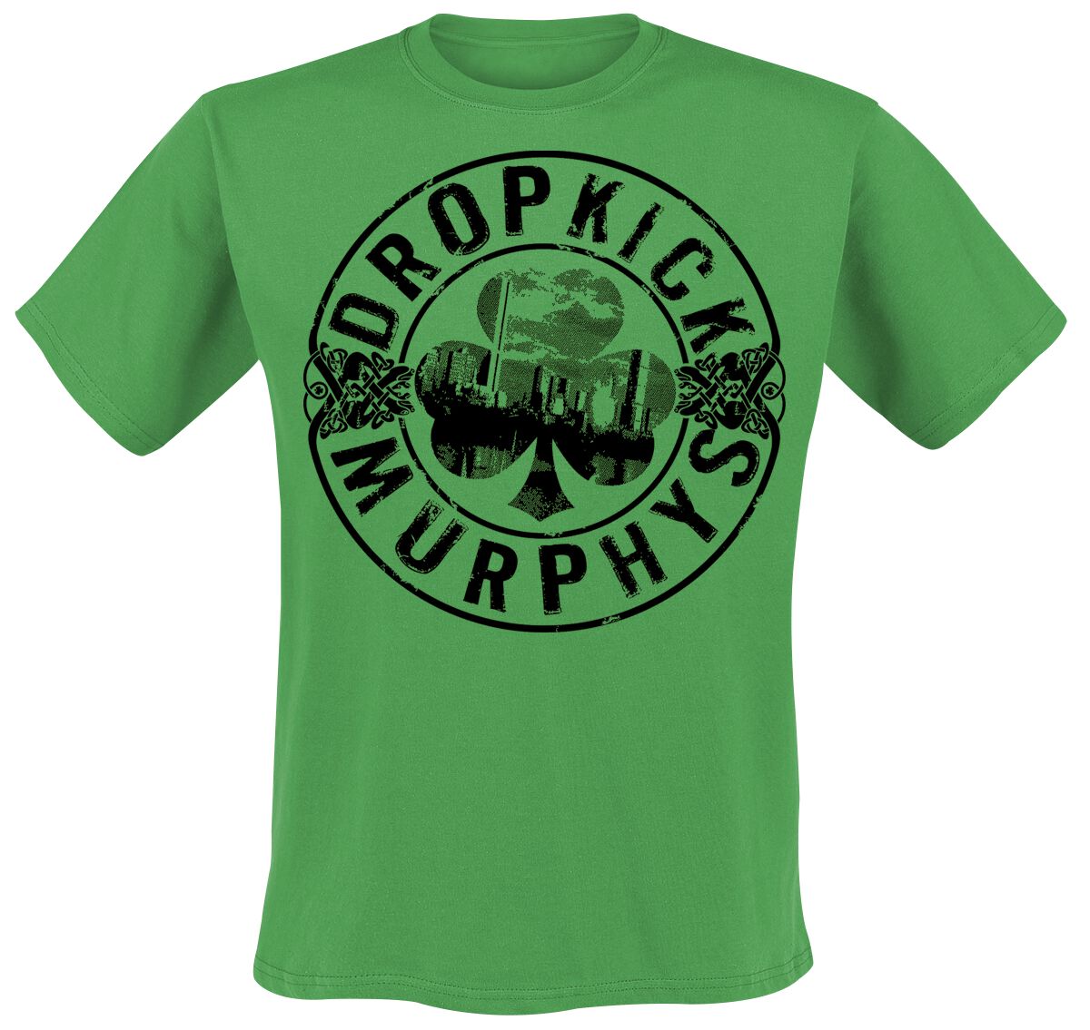 dropkick murphys t-shirt - boot - m bis xxl - fÃ¼r mÃ¤nner - grÃ¶ÃŸe xxl - - lizenziertes merchandise! grÃ¼n