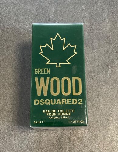 Dsquared2 Green Wood Pour Homme Edt 50 Ml Perfume Man Profumo Uomo