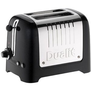 Dualit 26225 Lite : Toaster Schwarz Für 2 Toast Made In Uk