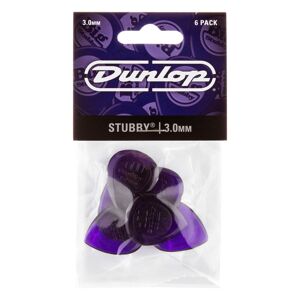 Dunlop 474 Stubby Jazz Picks 3,00mm - Plektren Set