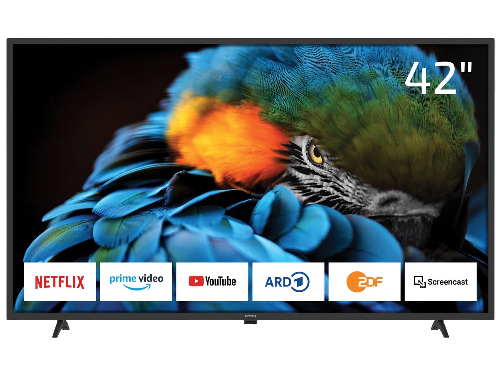 Dyon Smart 42 Xt 105 Cm (42 Zoll) Fernseher (full-hd Smart Tv, Hd Triple Tune...