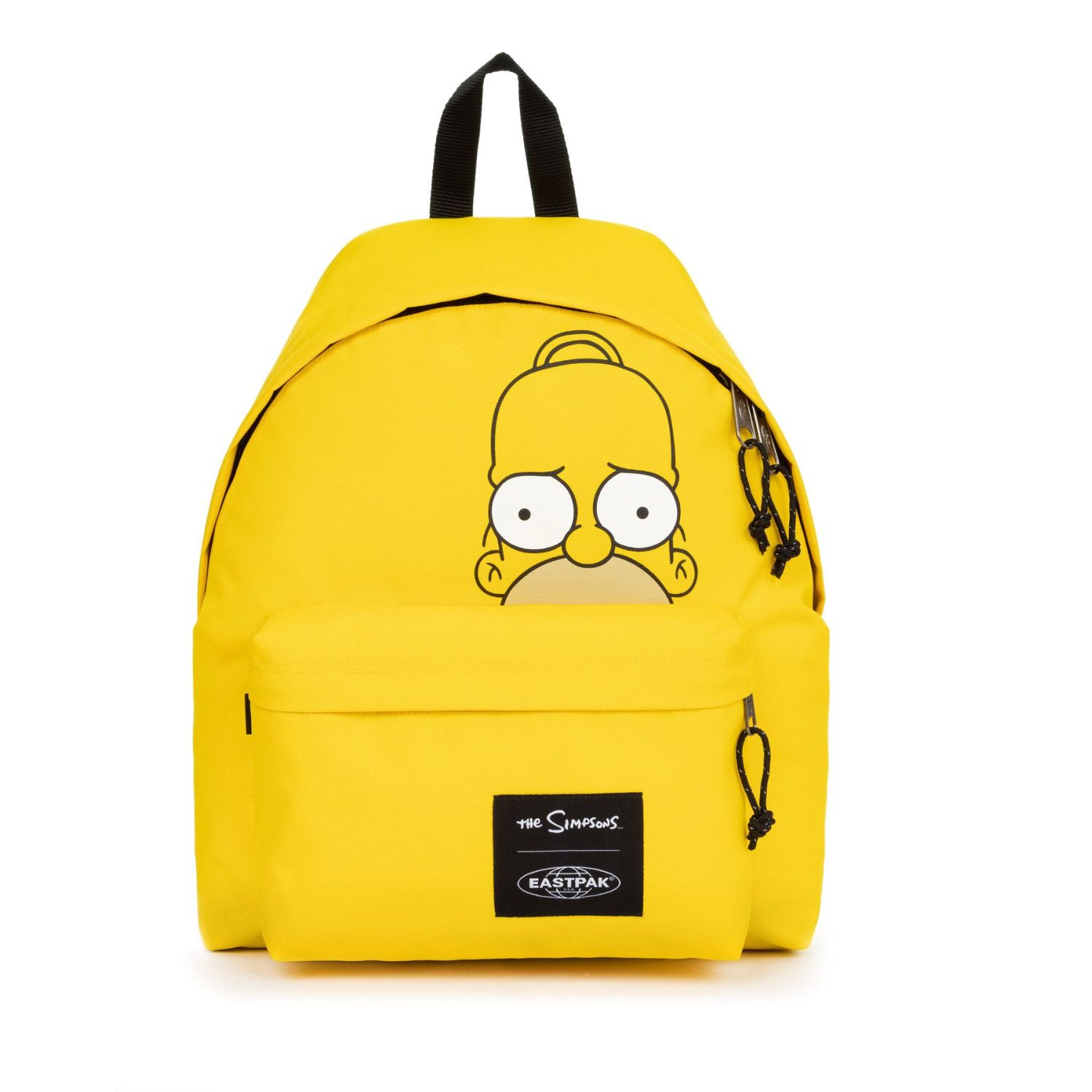 eastpak padded pak'rÂ® special edition rucksack the simpsons homer yellow