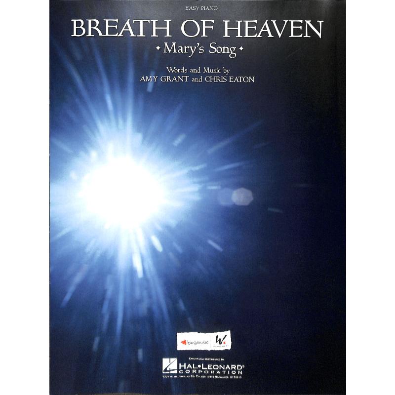 edition hal leonard breath of heaven (marys song)