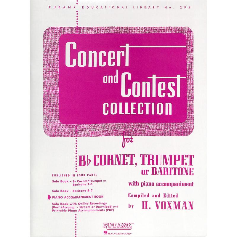 edition hal leonard concert + contest collection