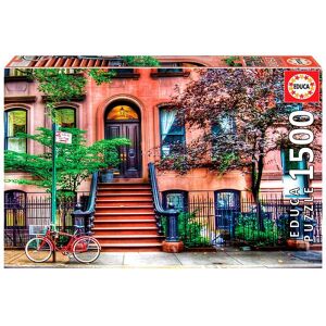 Educa Puzzlespiel - 1500 Teile - Greenwich Village, New York - Educa - One Size - Puzzlespiele