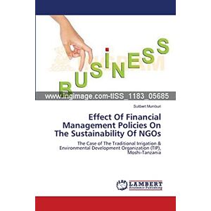 Effect Of Financial Management Policies On The Sustainability Of Ngos The C 1892