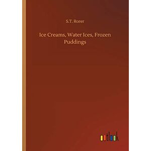 Eis, Wassereis, Gefrorene Puddings Von Rorer, S.t.