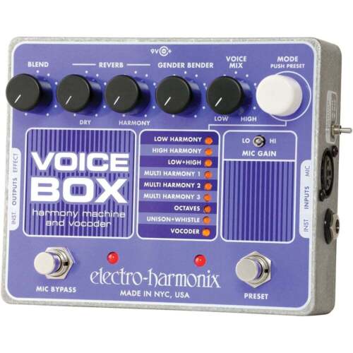 Electro-harmonix Voice Box Vocal Harmony Maschinenpedal