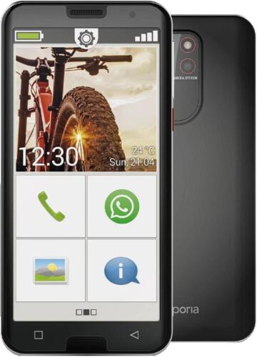 emporia smart.5 (64gb) smartphone schwarz