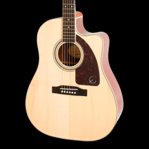 Epiphone J-45 Ec Studio Natural Acoustic Western Gitarre Tonabnehmer Dreadnought