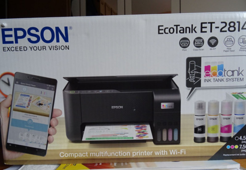 Epson Ecotank Et-2814 Multifunktionsdrucker Schwarz 5760 X 1440 Dpi Duplexdruck